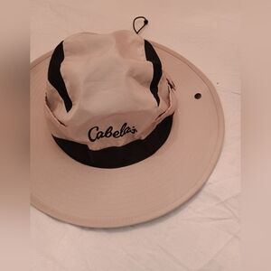 Cabela's Tan and Black Fisherman's Hat